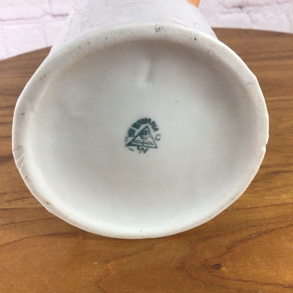 Vintage Bavaria RWC Floral Iridescent Ceramic Pitcher - Picture 7 of 9